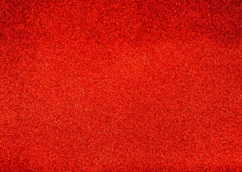 Glitterpapir rød 50 x 70 cm